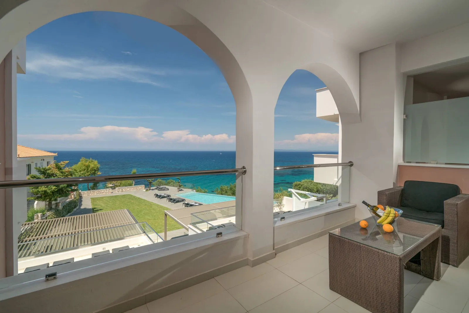 Kymothoe Elite Suites, Tsilivi, Grčka — Deluxe Suite | Sea View [55 m²]