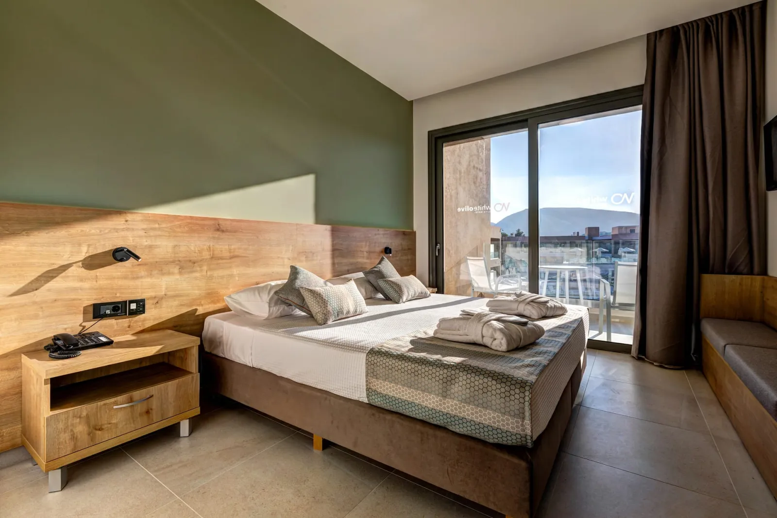 White Olive Elite Laganas, Laganas, Grčka — Double Room with Pool View