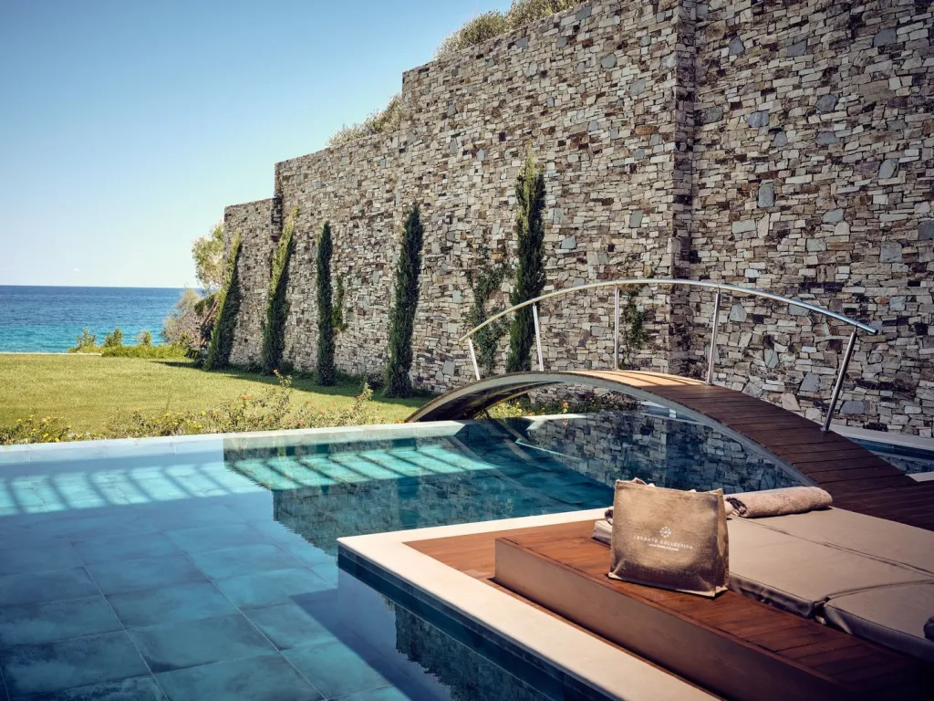Lesante Blu Exclusive Beach Resort, Tragaki, Grčka — plaža