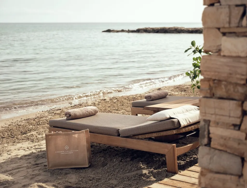 Lesante Blu Exclusive Beach Resort, Tragaki, Grčka — plaža