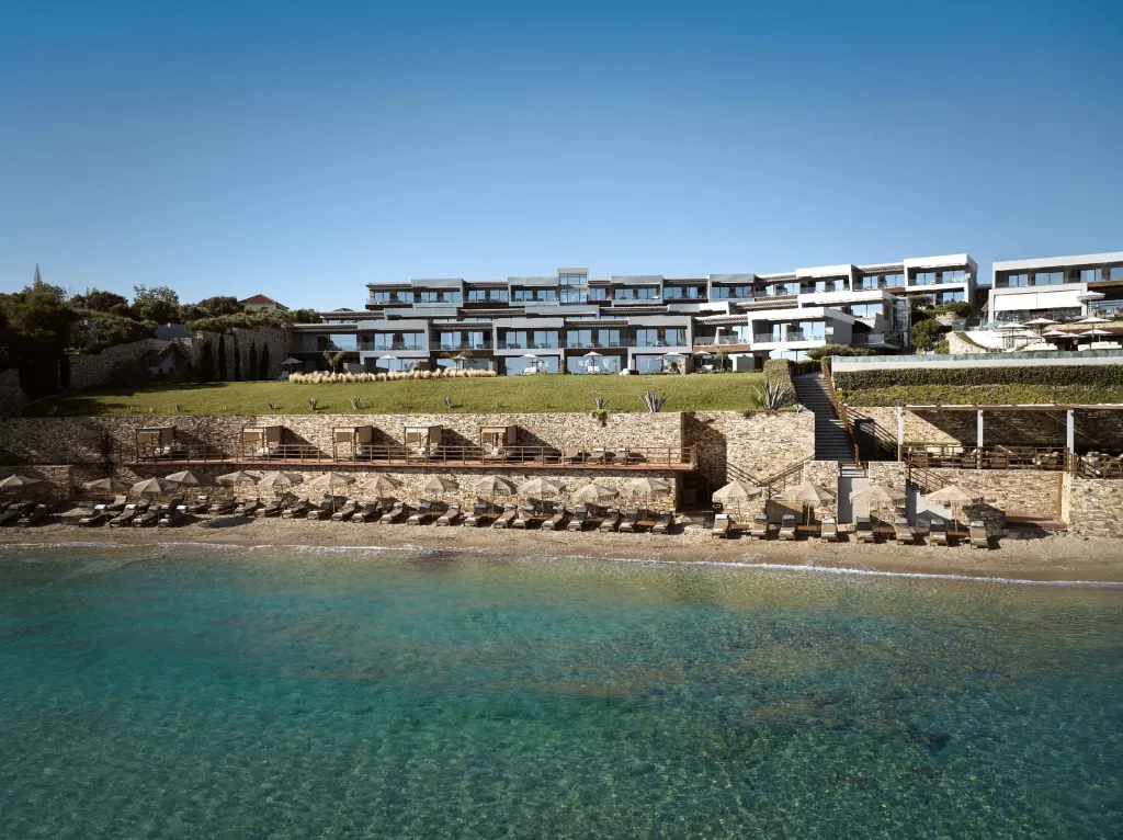 Lesante Blu Exclusive Beach Resort, Tragaki, Grčka — plaža
