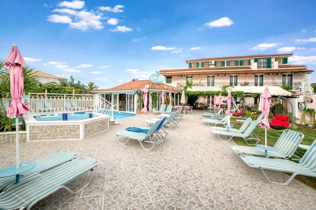 Acapulco Marinos Studios Apartments, Laganas, Grčka — smeštajna jedinica