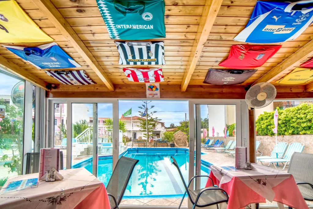 Acapulco Marinos Studios Apartments, Laganas, Grčka — smeštajna jedinica