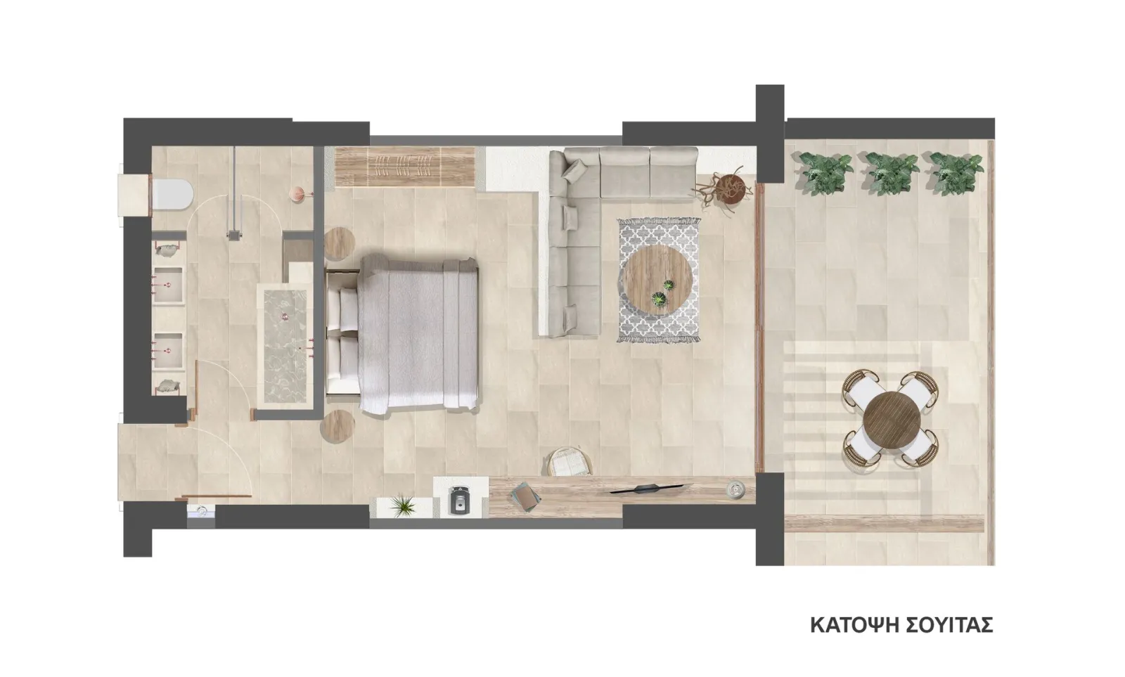 Lesante Cape, Akrotiri, Grčka — Deluxe Sea View Suite