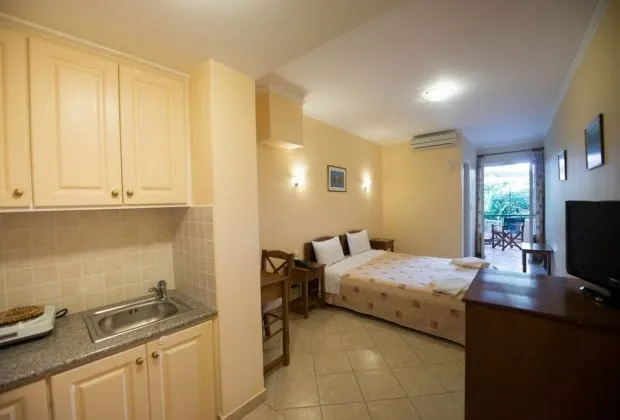 Sofia Hotel Lefkada, Nikiana, Grčka — Twin Room Mountain View