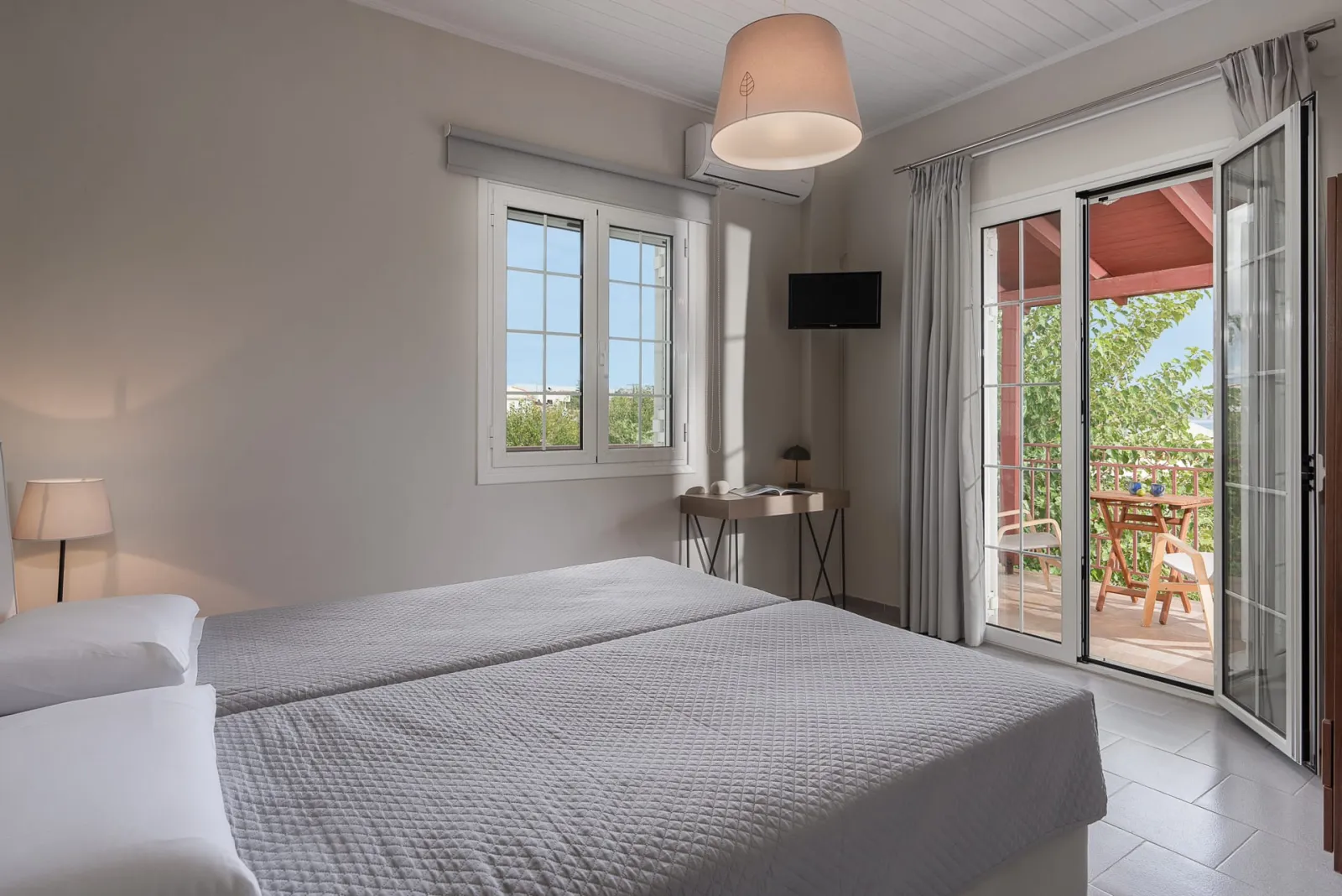 Lemonia Accommodations, Porto Kukla, Grčka — Superior Apartment | Garden & Partial Sea View [60 m²]