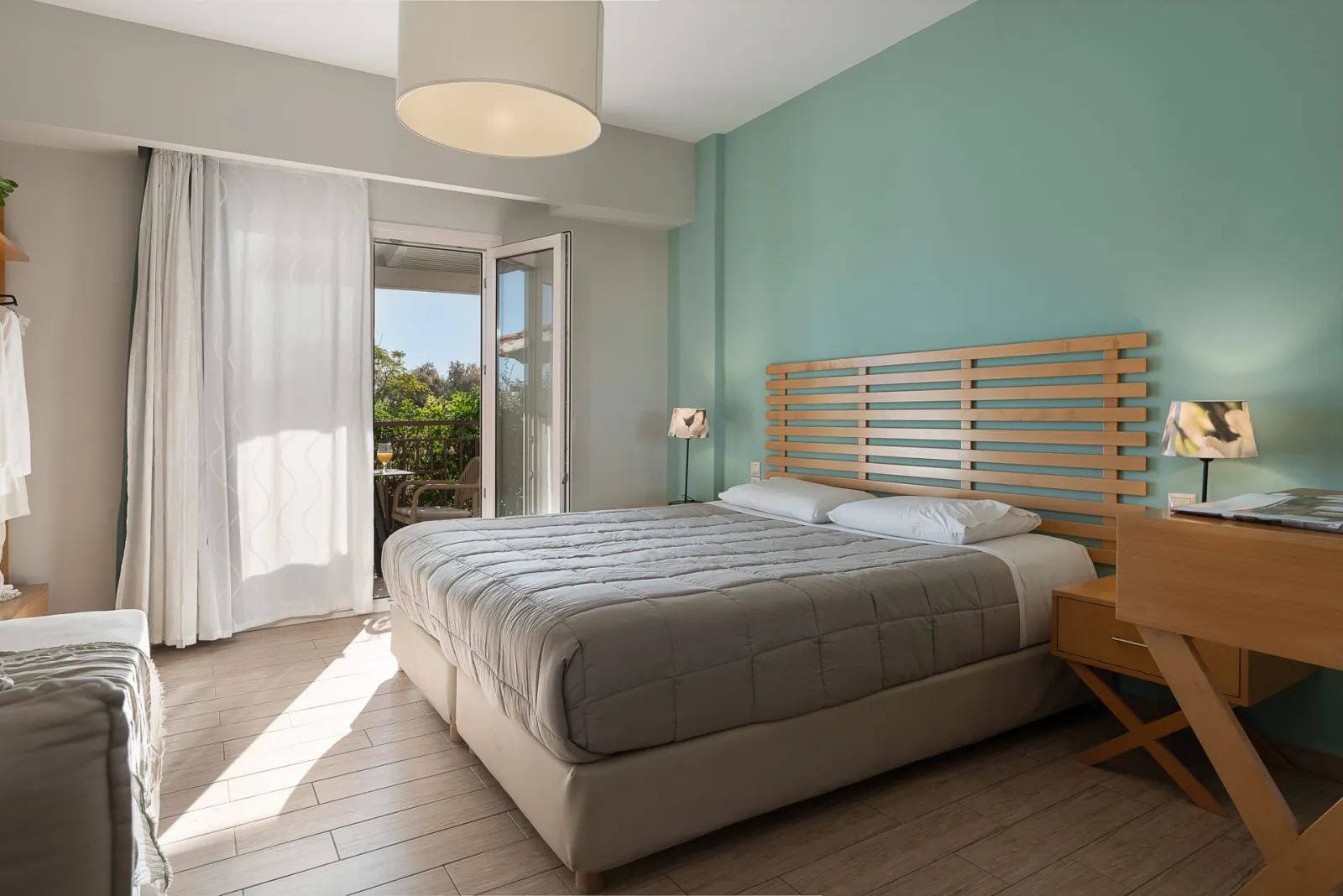 Lemonia Accommodations, Porto Kukla, Grčka — Superior Studio | Garden & Partial Sea View [22 m²]
