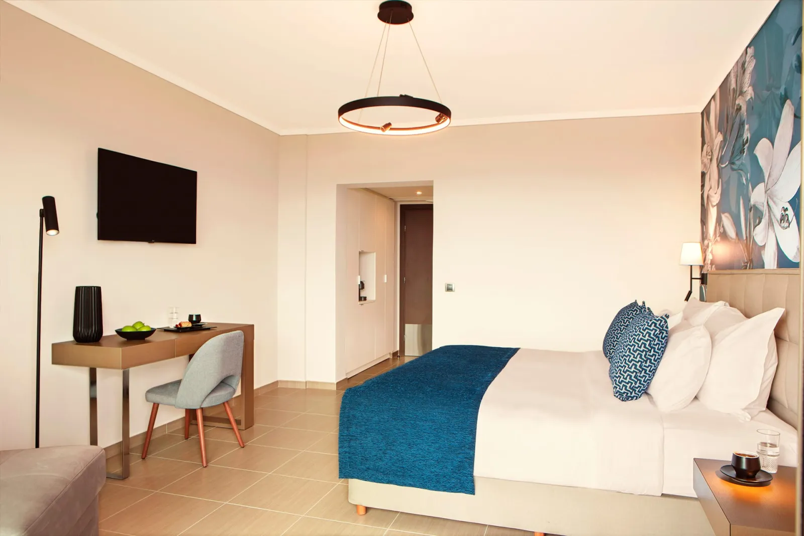 Zeus Eleva Ajul, Agia Paraskevi, Grčka — Deluxe Double room with Sea View