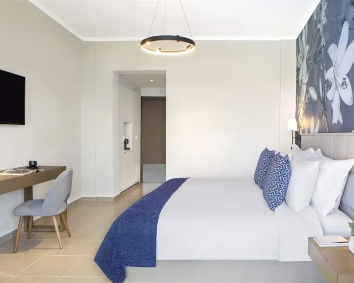 Zeus Eleva Ajul, Agia Paraskevi, Grčka — Double Room  Deluxe Sharing Pool Sea View