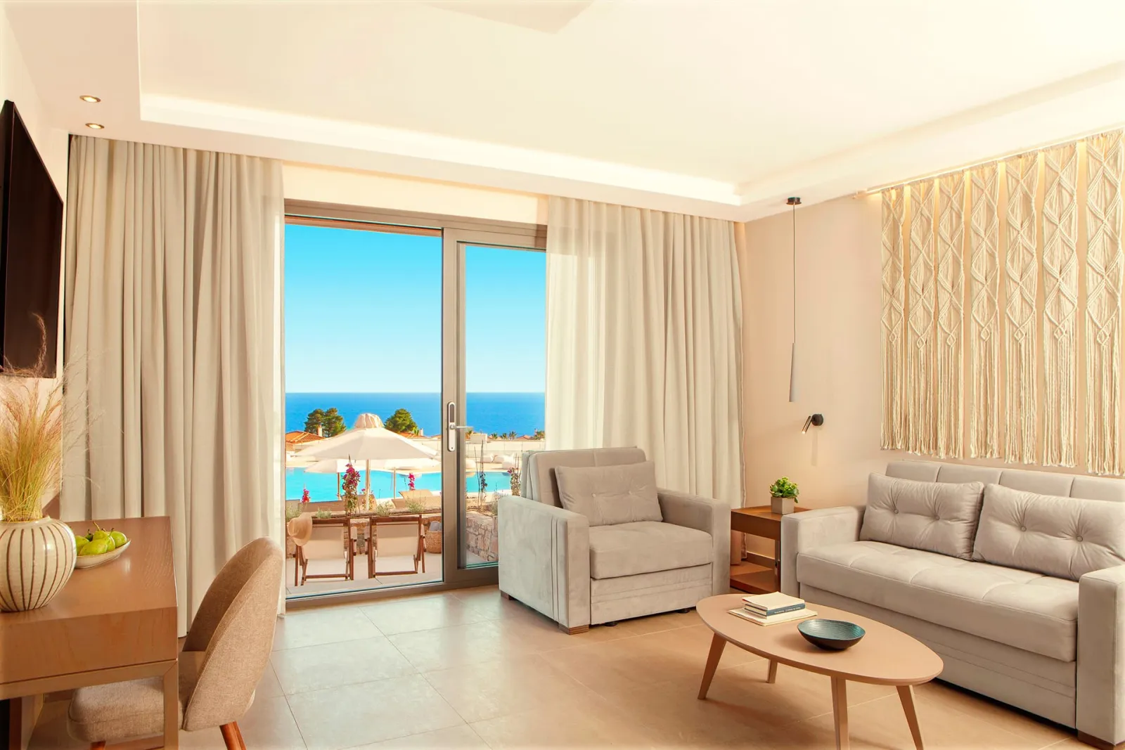 Zeus Eleva Ajul, Agia Paraskevi, Grčka — Executive Bungalow Suite Sea View