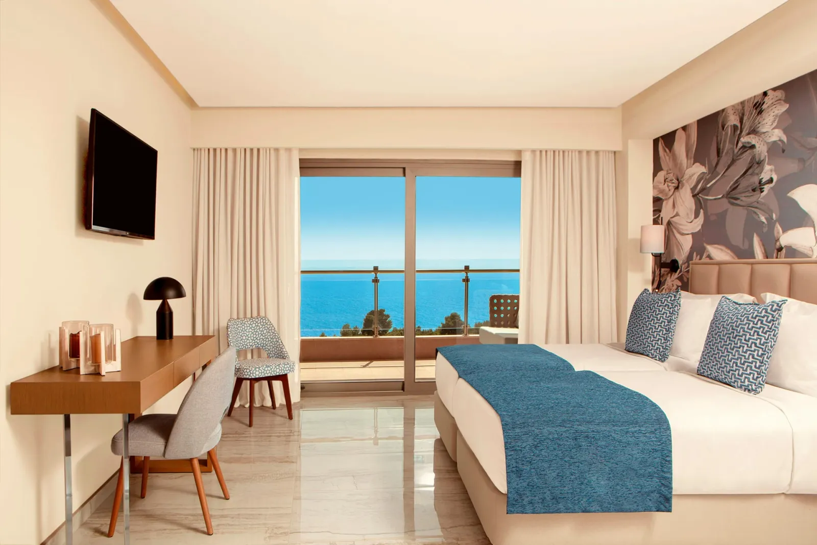 Zeus Eleva Ajul, Agia Paraskevi, Grčka — Executive Suite 2 - Bedroom Sea View