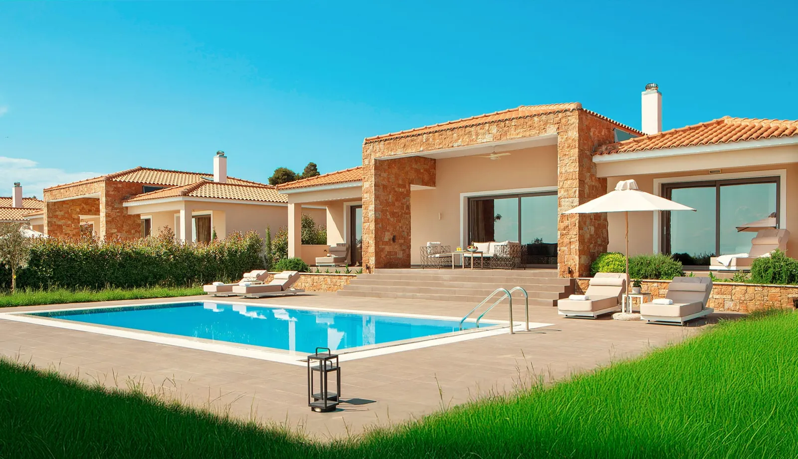 Zeus Eleva Ajul, Agia Paraskevi, Grčka — Royal Villa 2-Bedroom Private Pool