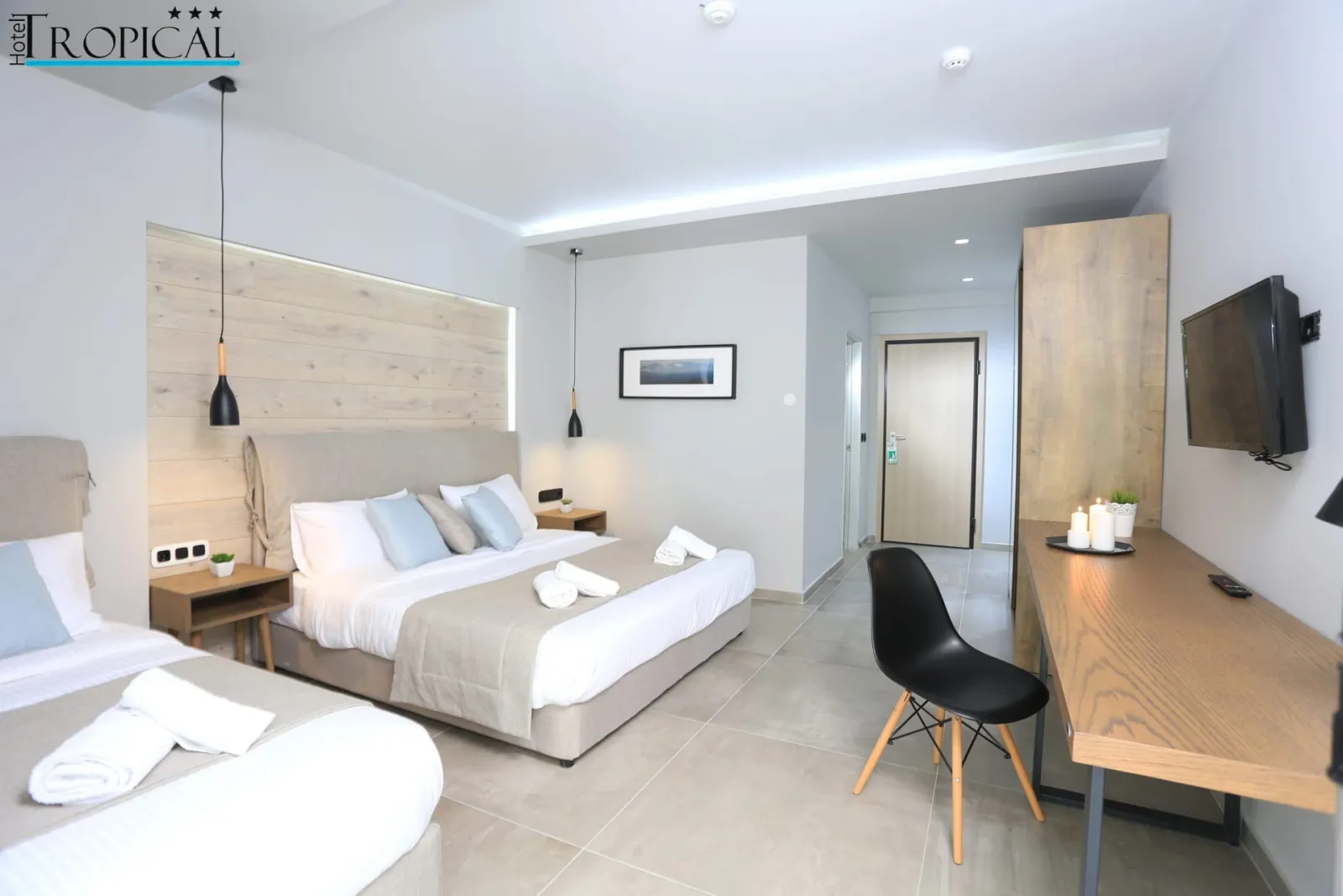 Tropical Hotel Chanioti, Hanioti, Grčka — Executive Room with Garden View