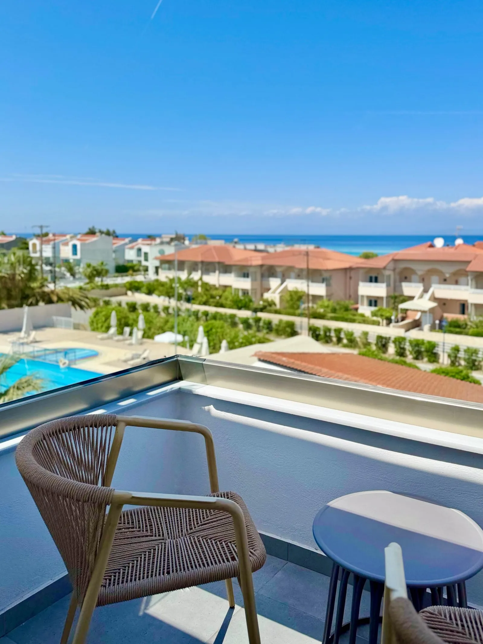 Tresor Sousouras Hotel, Hanioti, Grčka — Deluxe Seaview Room