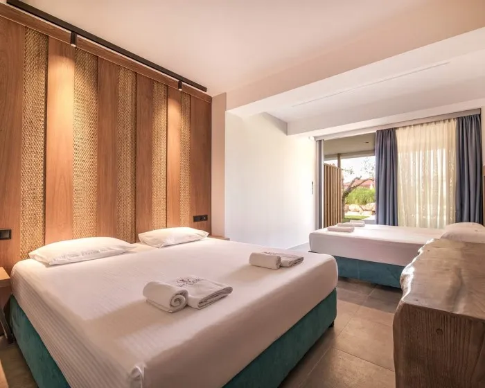 Tresor Sousouras Hotel, Hanioti, Grčka — Family Suite