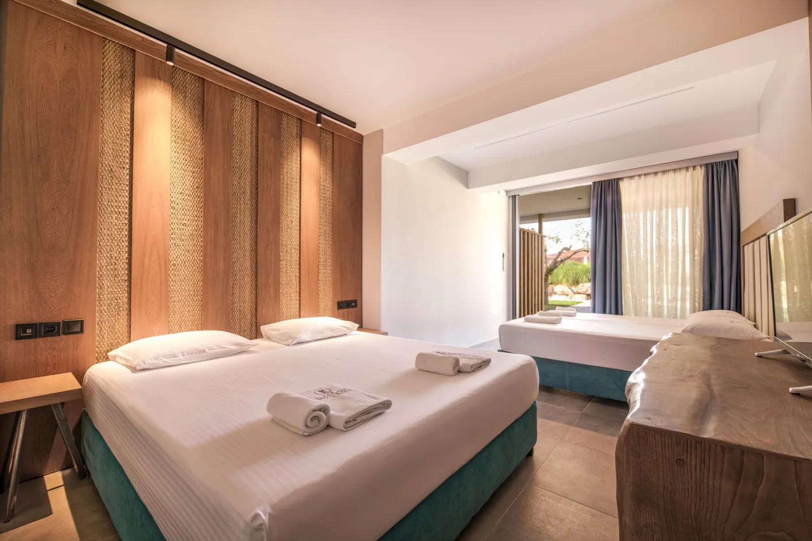 Tresor Sousouras Hotel, Hanioti, Grčka — Family Suite