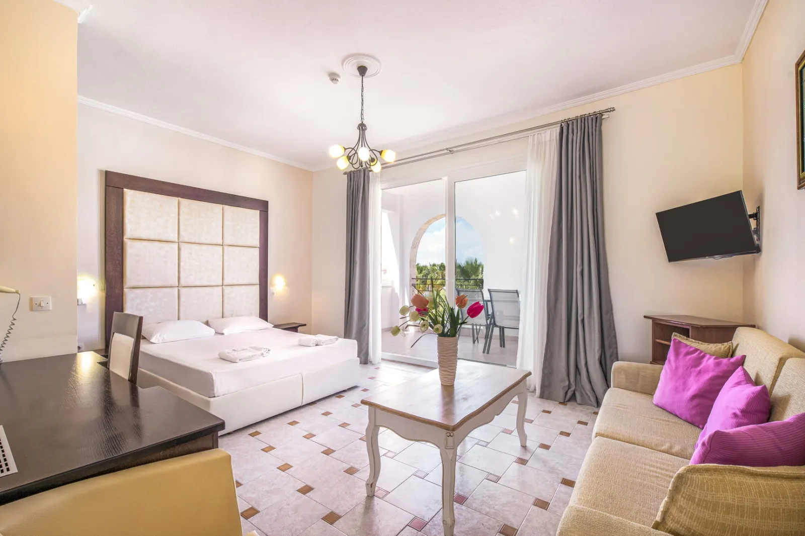 Tresor Sousouras Hotel, Hanioti, Grčka — Two Bedrooms Suite