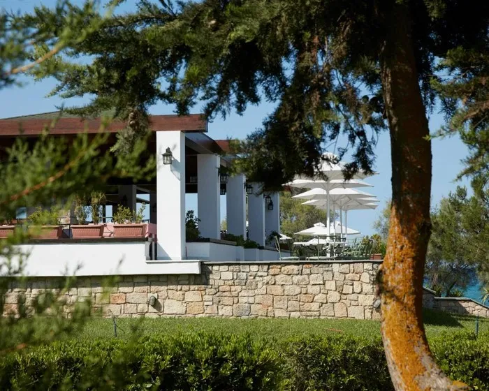 Simantro Resort, Sani, Grčka — plaža