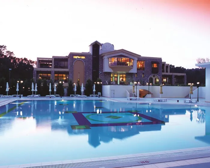 Simantro Resort, Sani, Grčka — plaža