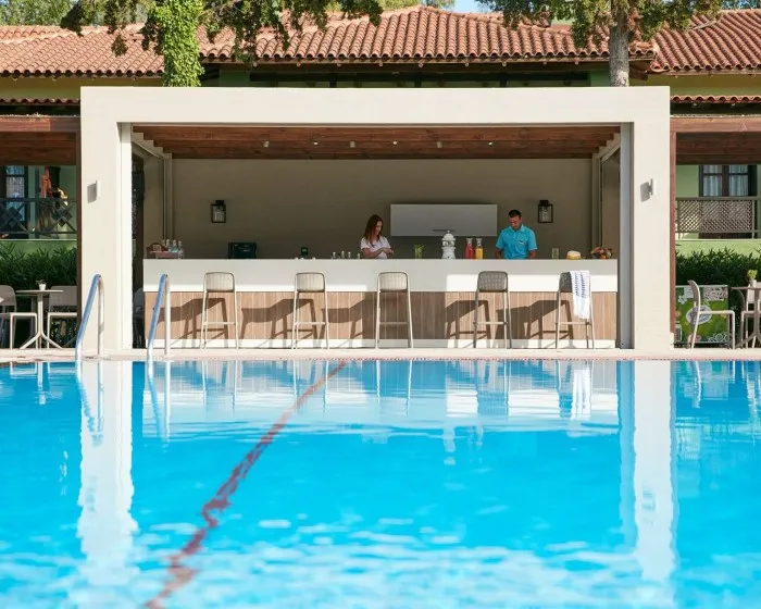 Simantro Resort, Sani, Grčka — plaža