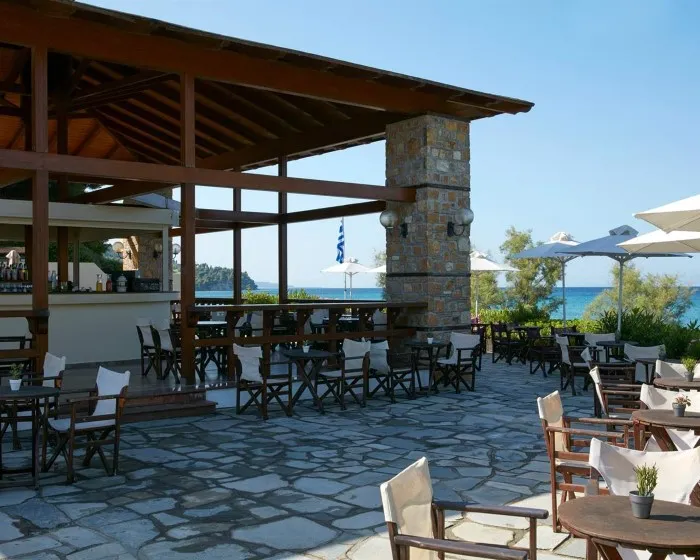 Simantro Resort, Sani, Grčka — plaža