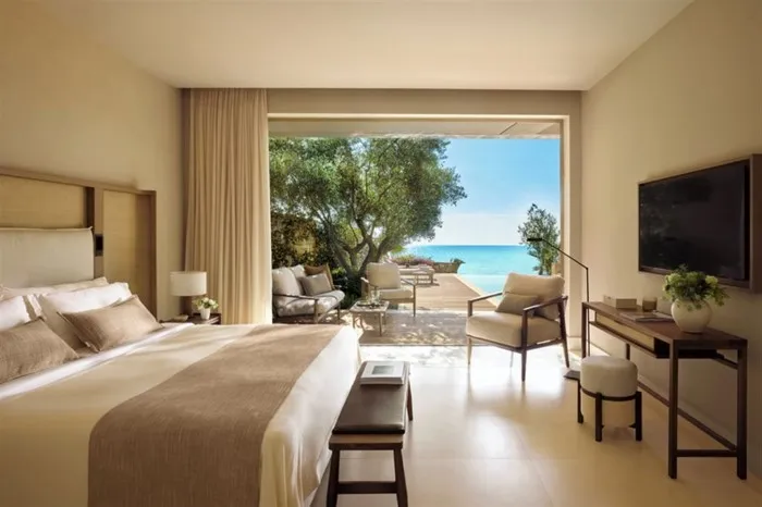 Sani Club, Sani, Grčka — Bungalow Suite 2 BedRoom with Private Pool Beach Front