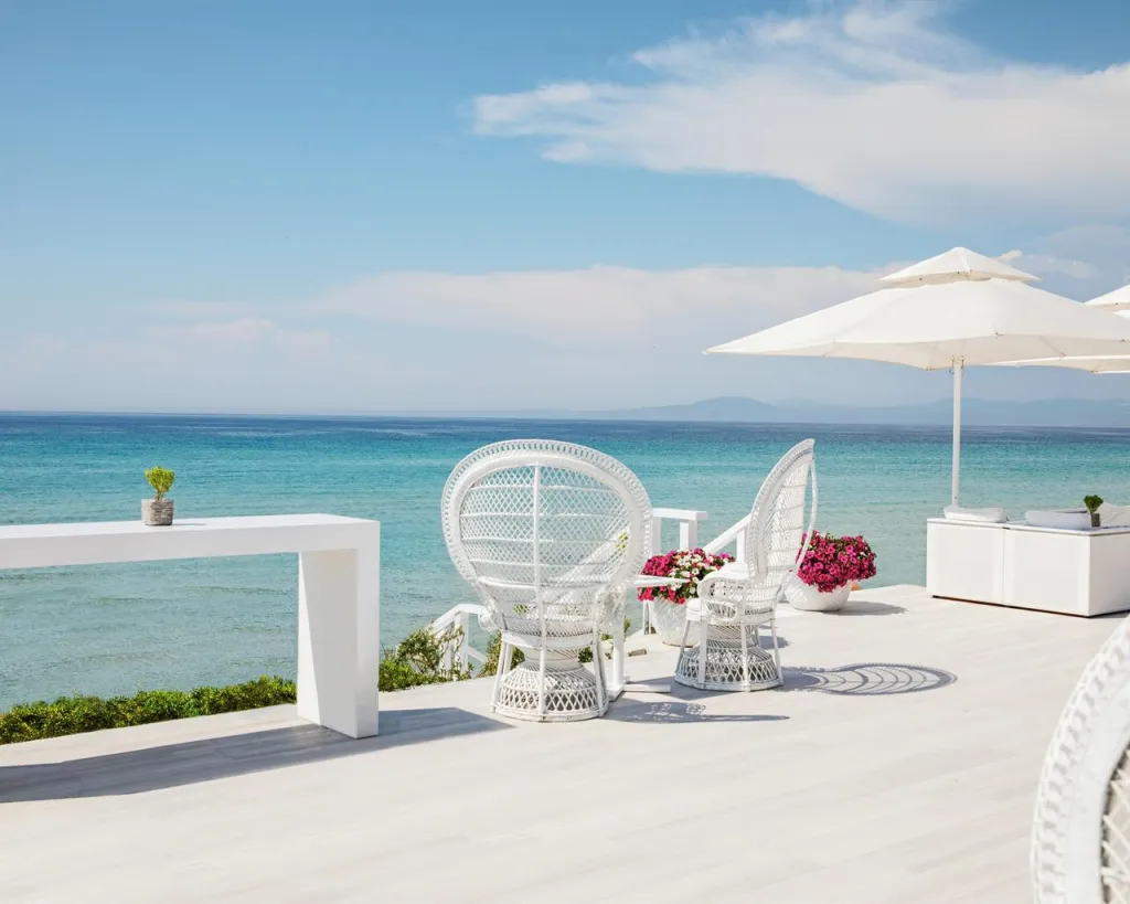Sani Beach, Sani, Grčka — plaža