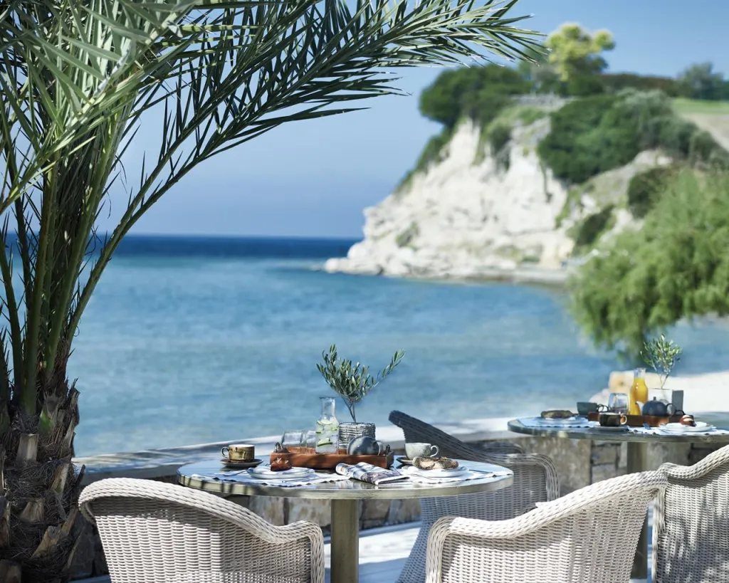 Sani Beach, Sani, Grčka — plaža