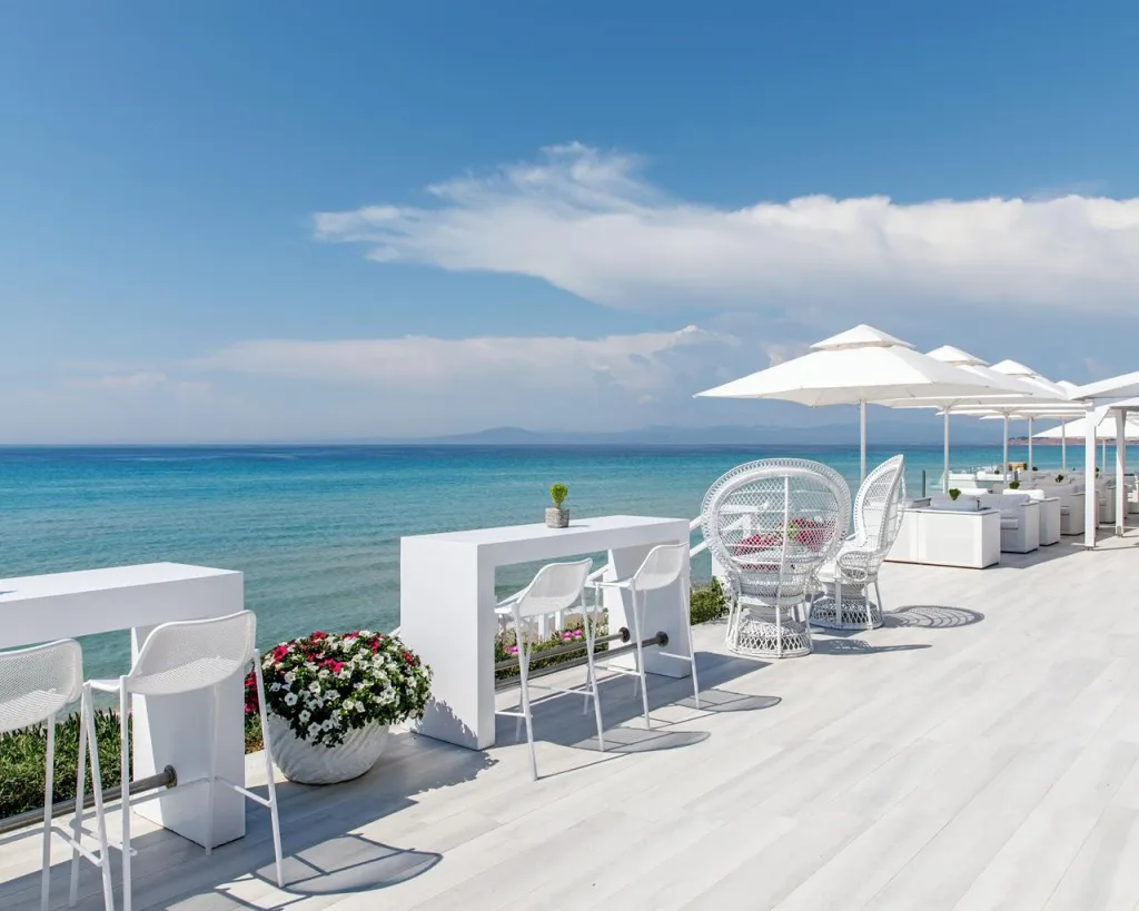 Sani Beach, Sani, Grčka — plaža