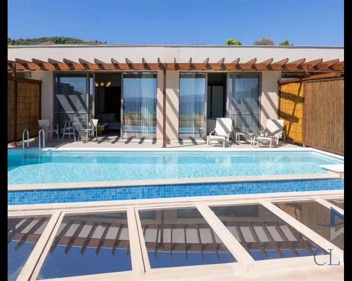 Miraggio Thermal Spa Resort, Paljuri, Grčka — Suite 1 BedRoom Private Pool /Miraggio Club/ Sea View