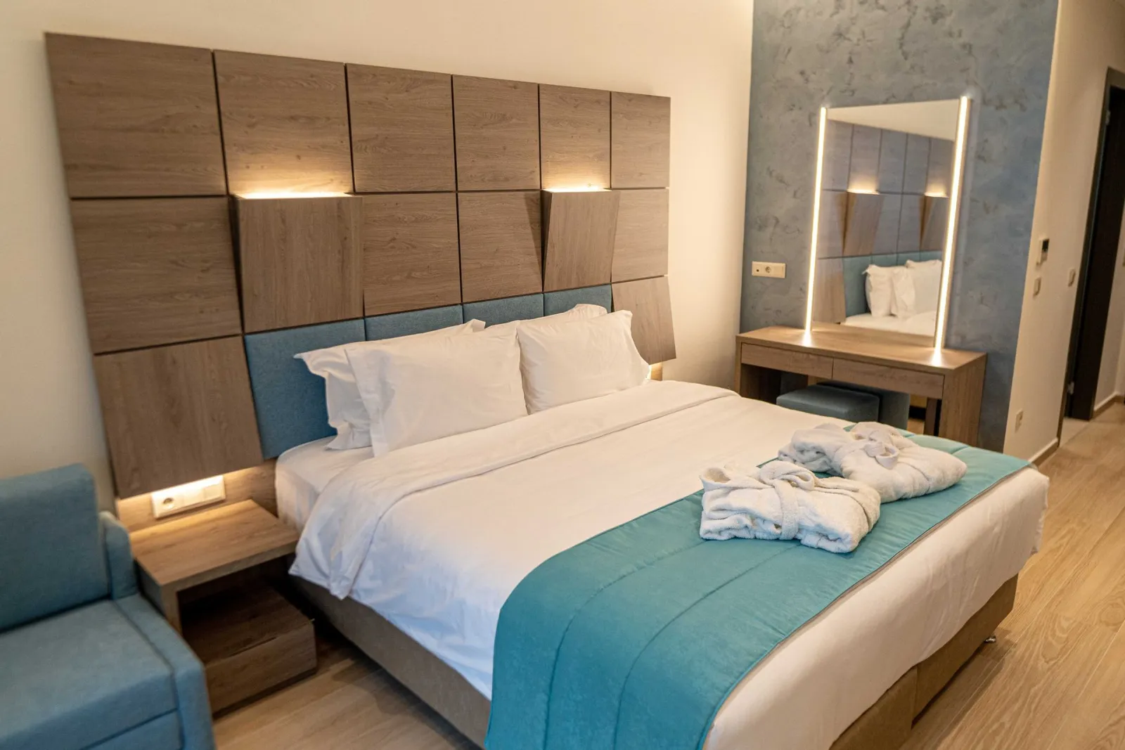 Mirror Hotel, Polihrono, Grčka — Deluxe Double Room