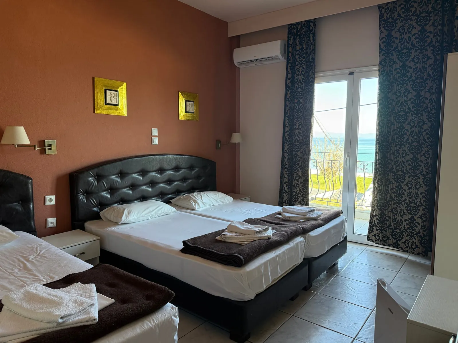 Plaza Hotel Halkidiki, Hanioti, Grčka — Triple Room Sea View