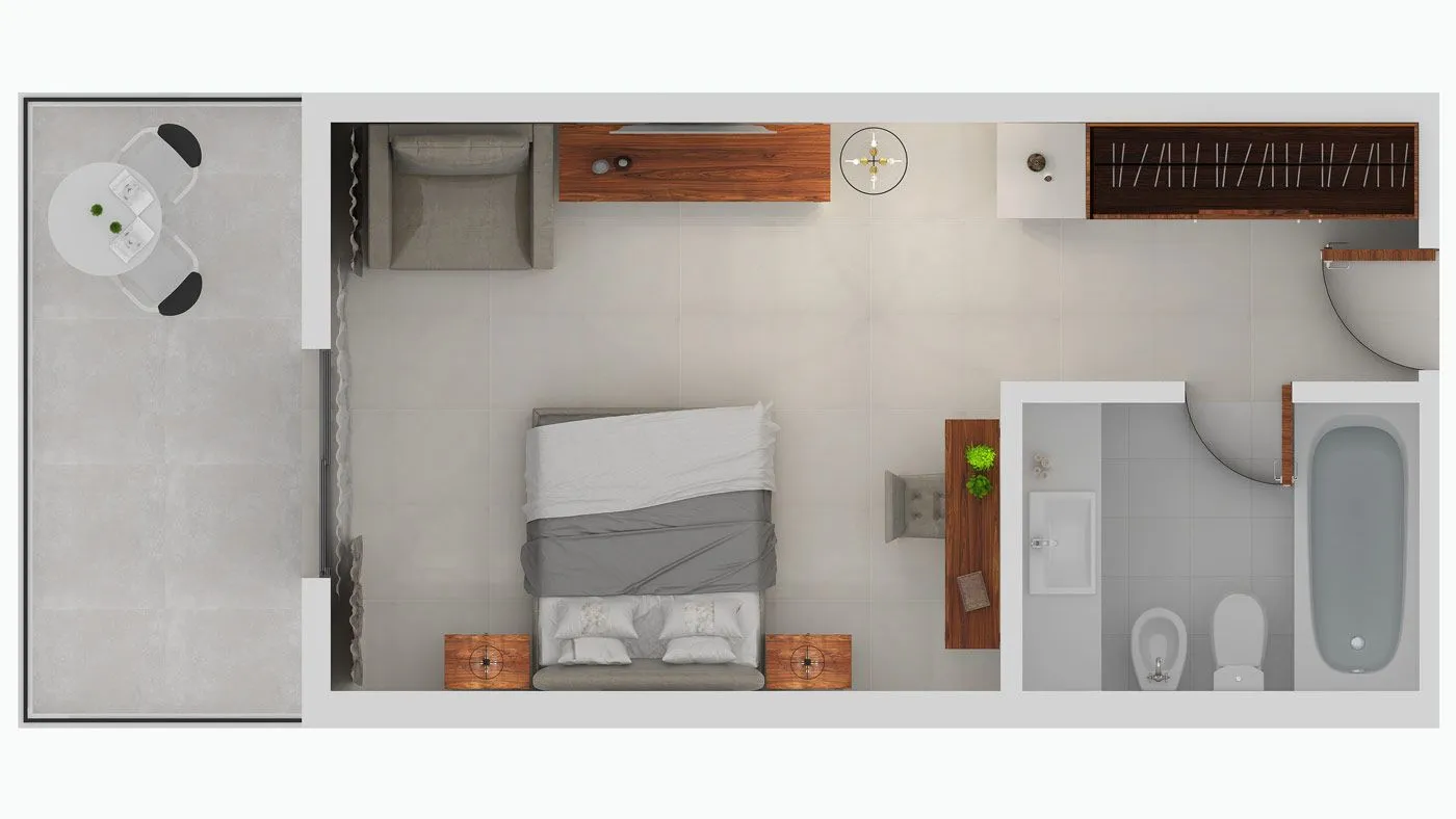 Pomegranate Wellness Spa Hotel, Nea Potidea, Grčka — Elegant Double (Economy)