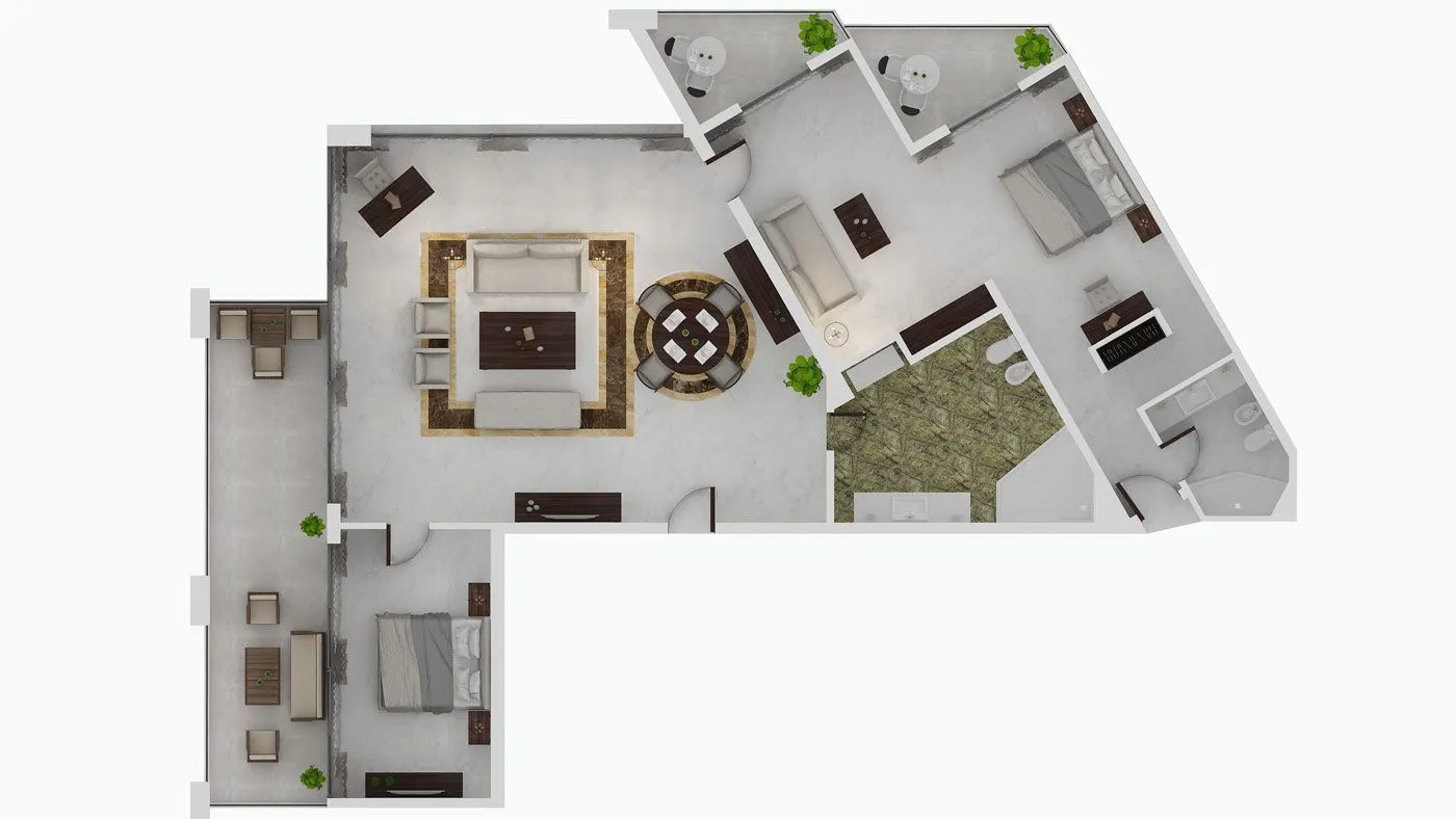 Pomegranate Wellness Spa Hotel, Nea Potidea, Grčka — Presidential Suite Two Bedroom Sea View