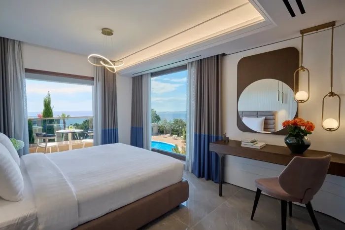 Pomegranate Wellness Spa Hotel, Nea Potidea, Grčka — Suite 1 BedRoom Calista /Prestige Suites/ Sea View