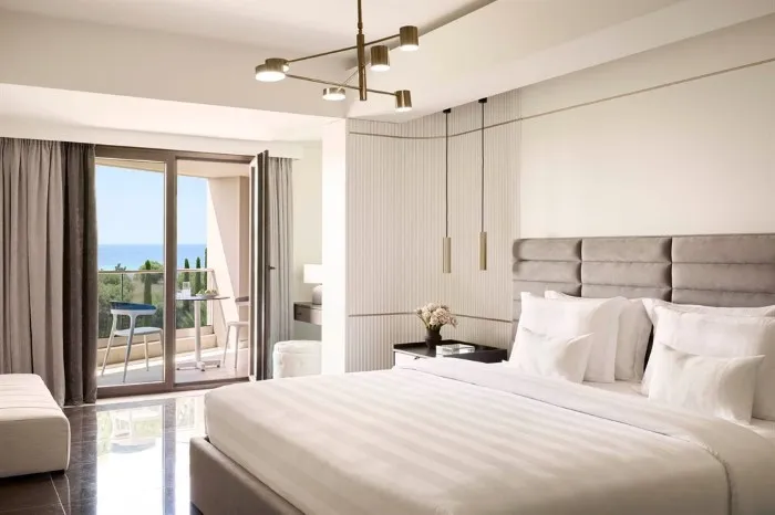 Pomegranate Wellness Spa Hotel, Nea Potidea, Grčka — Suite 1 BedRoom Orion /Prestige Suites/ Sea View