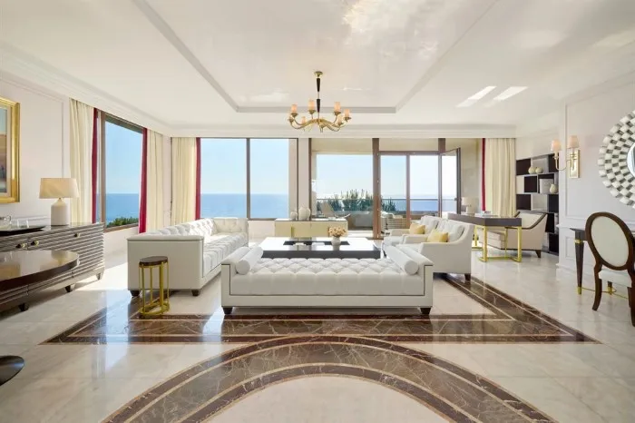 Pomegranate Wellness Spa Hotel, Nea Potidea, Grčka — Suite 1 BedRoom Pomegranate /Prestige Suites/ Sea View