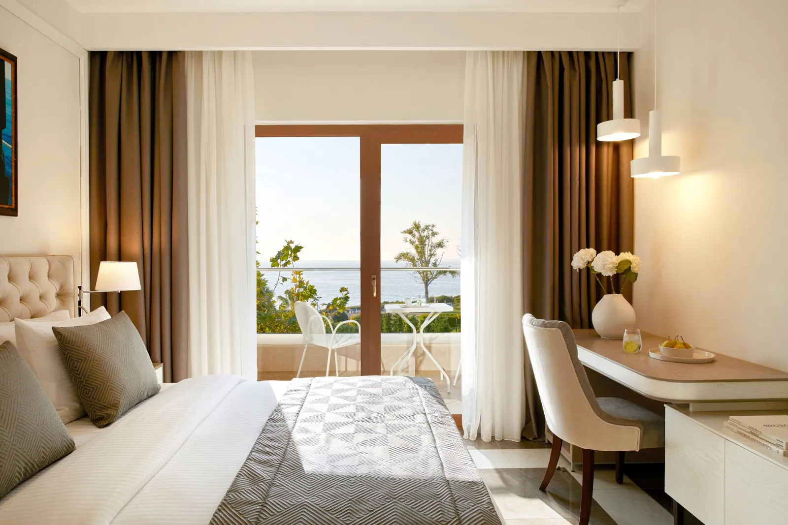 Potidea Palace Hotel, Nea Potidea, Grčka — Deluxe Room (Sea View)