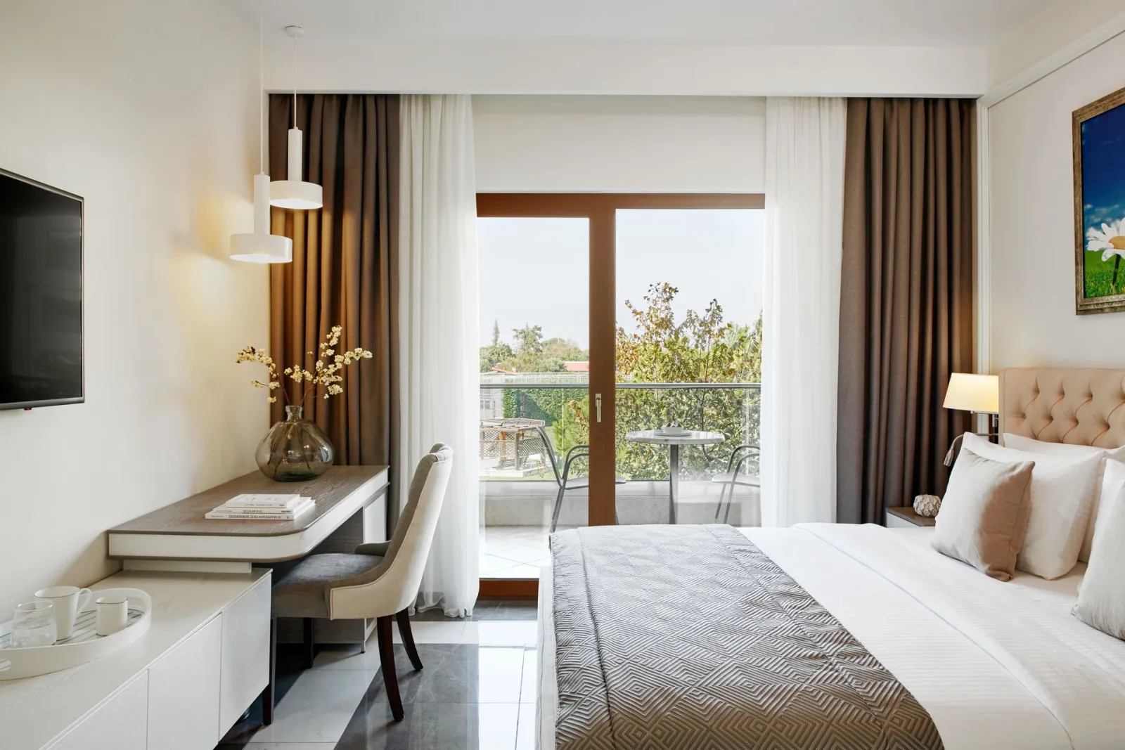 Potidea Palace Hotel, Nea Potidea, Grčka — Junior Suite (Partial Sea View)