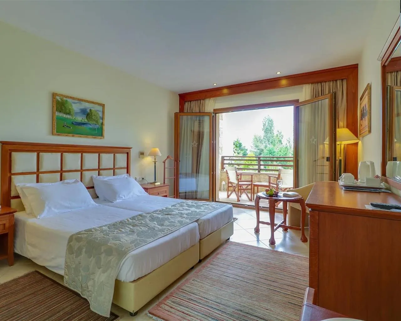 Aegean Melathron Thalasso Spa Hotel, Kalitea, Grčka — Junior Suite Pool View