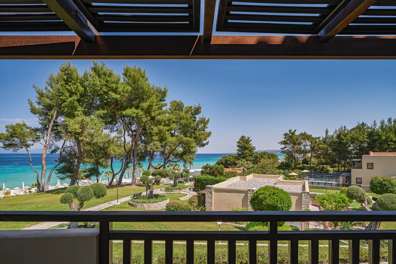 Aegean Melathron Thalasso Spa Hotel, Kalitea, Grčka — Loft Spa Suite Sea View