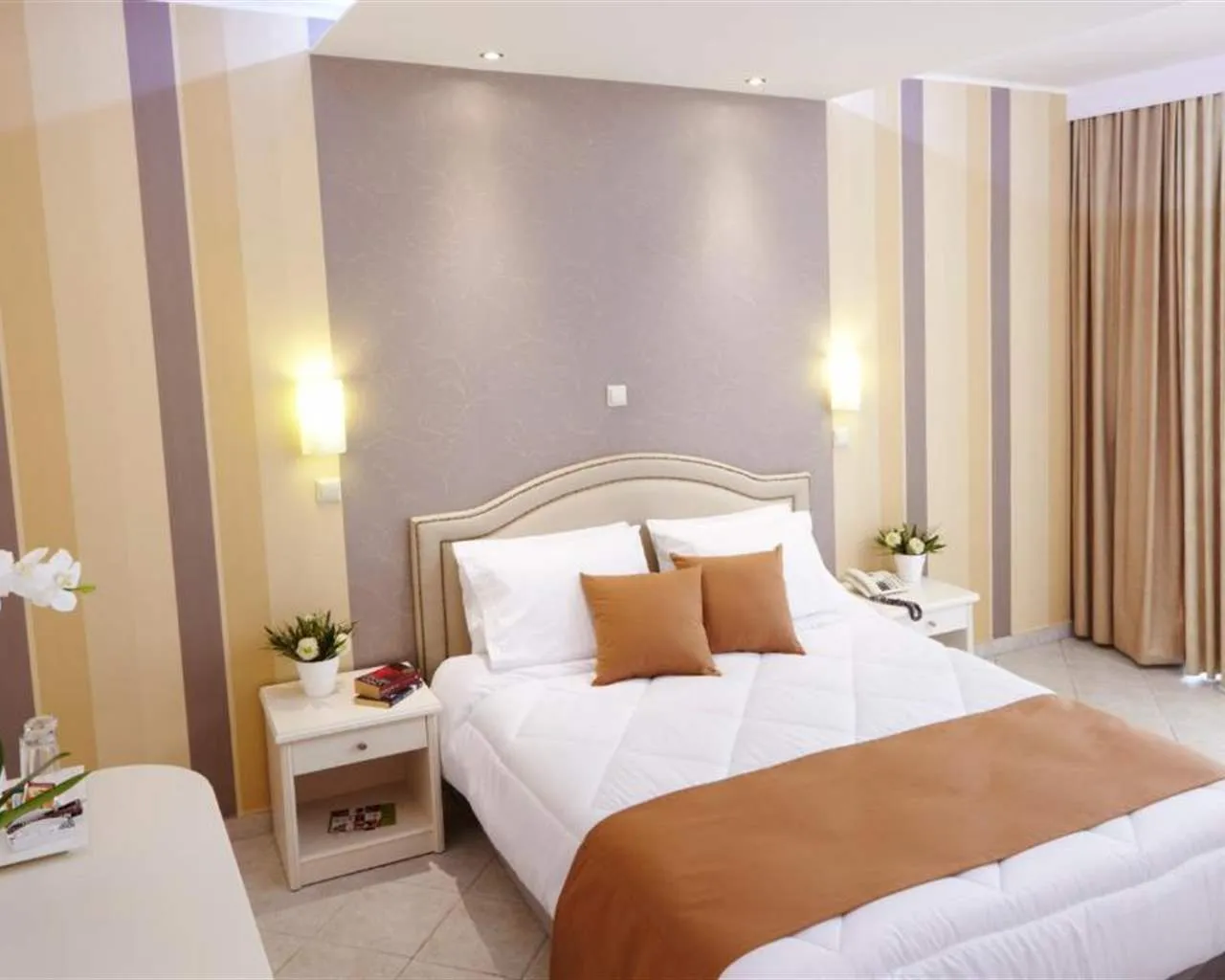 Alia Luxury Resort Hotel & Villas (Adults only), Pefkohori, Grčka — Double for Single Use Superior Sea View
