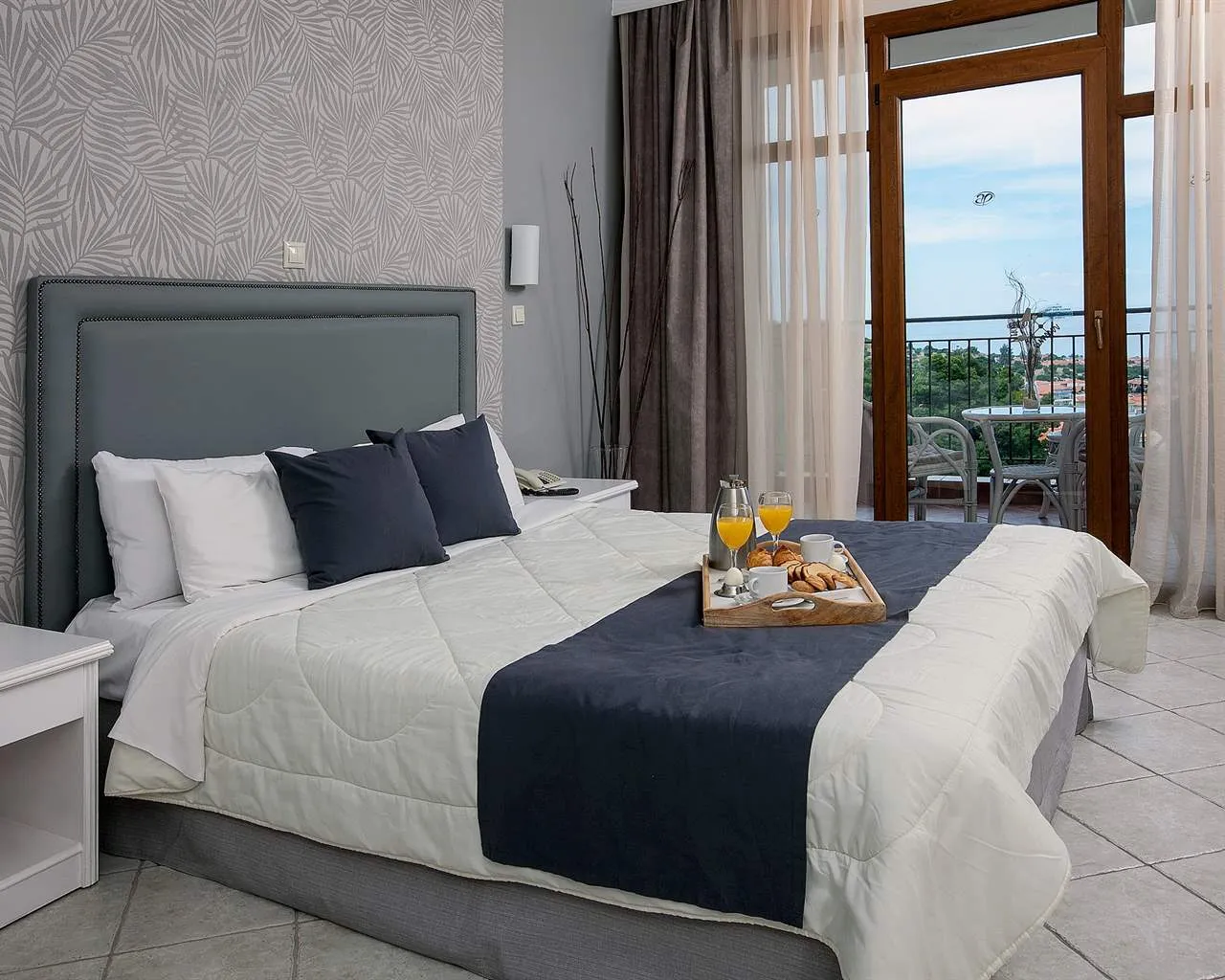 Alia Luxury Resort Hotel & Villas (Adults only), Pefkohori, Grčka — Double Room Superior /Twin Sea View