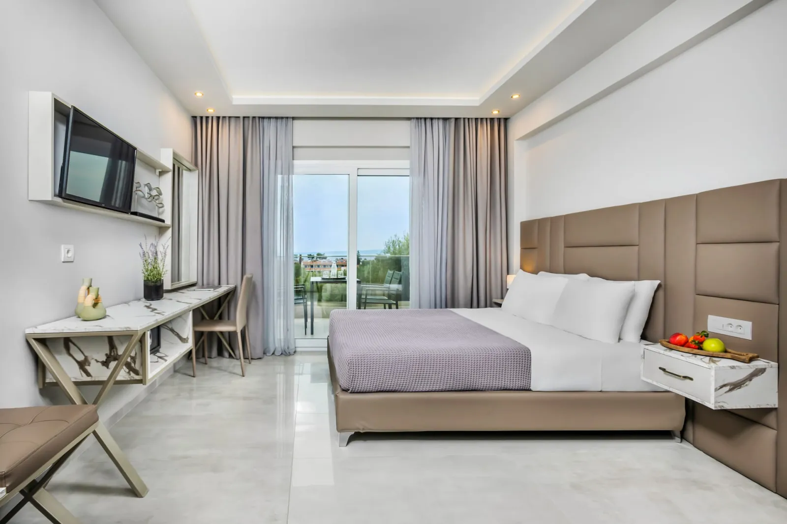Anna Hotel Halkidiki, Pefkohori, Grčka — Superior Double