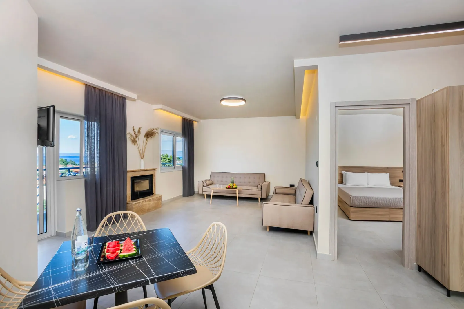 Arya Hotel, Hanioti, Grčka — One Bedroom Apartment