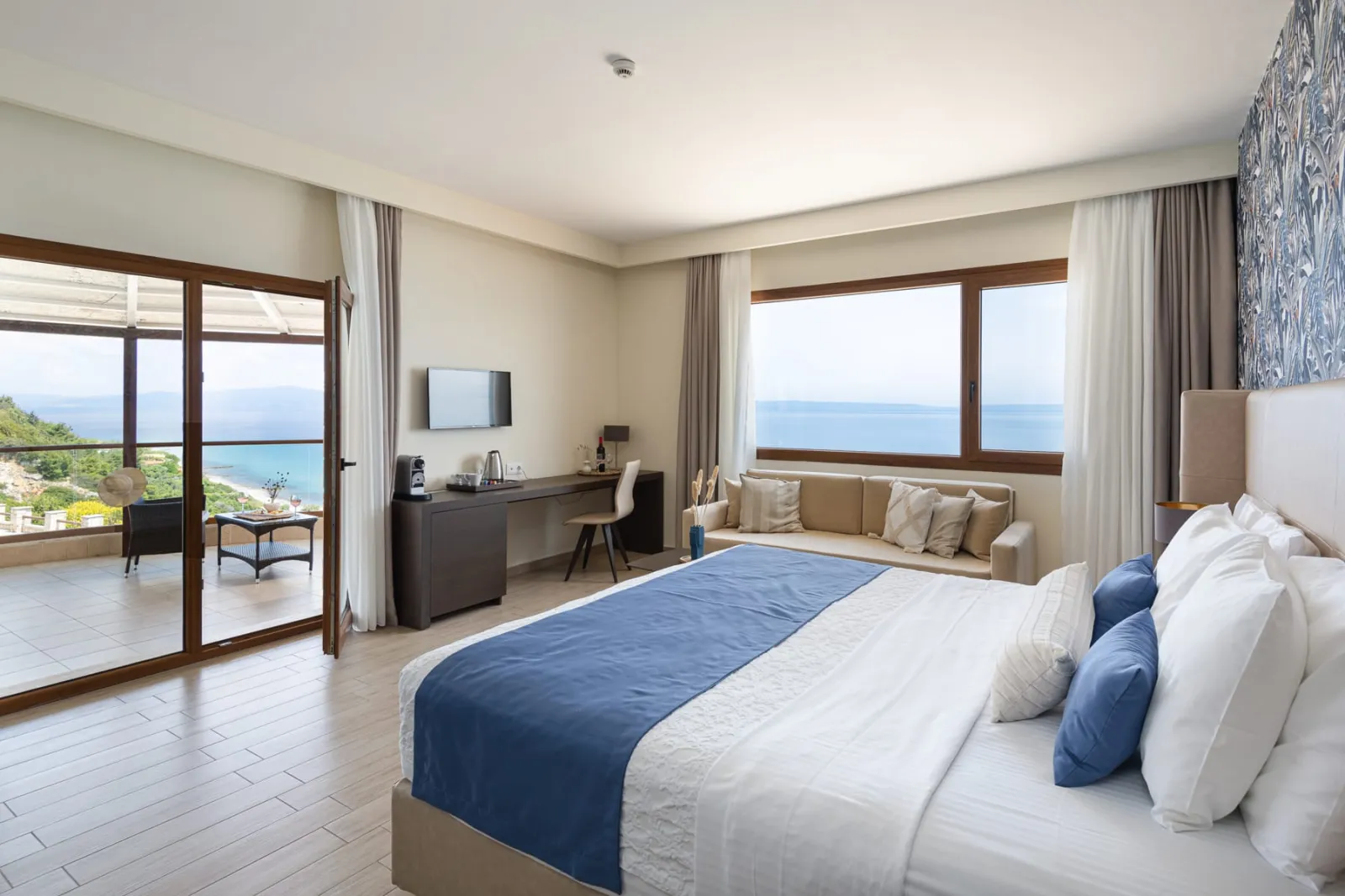 Blue Bay Hotel Halkidiki – Adults Only, Afitos, Grčka — Junior Suite Panoramic Sea View