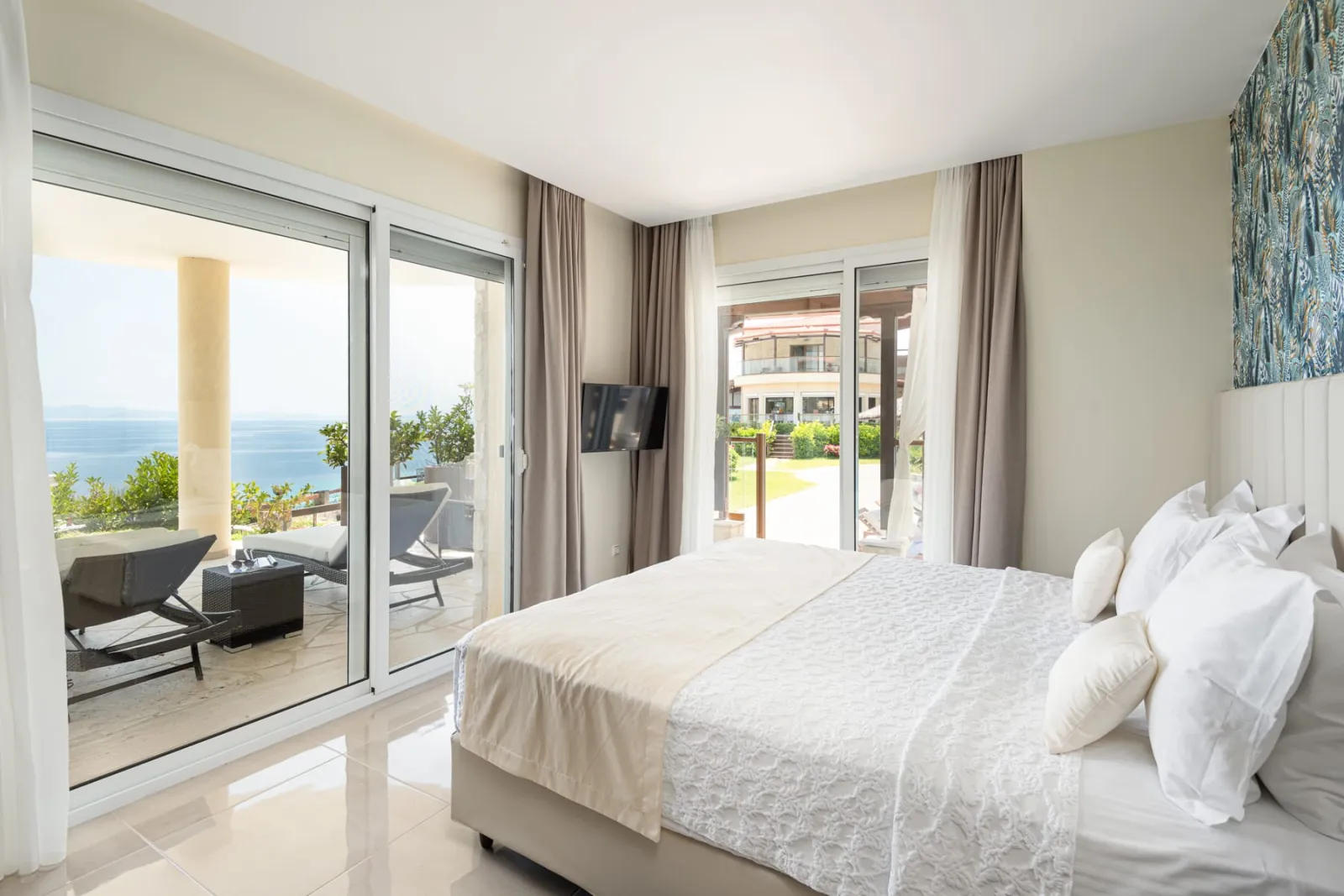 Blue Bay Hotel Halkidiki – Adults Only, Afitos, Grčka — Sea View Suite