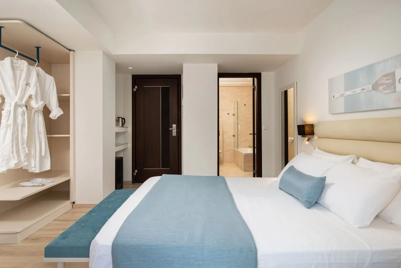 Flegra Palace Halkidiki, Pefkohori, Grčka — Flegra Palace Executive Double Room