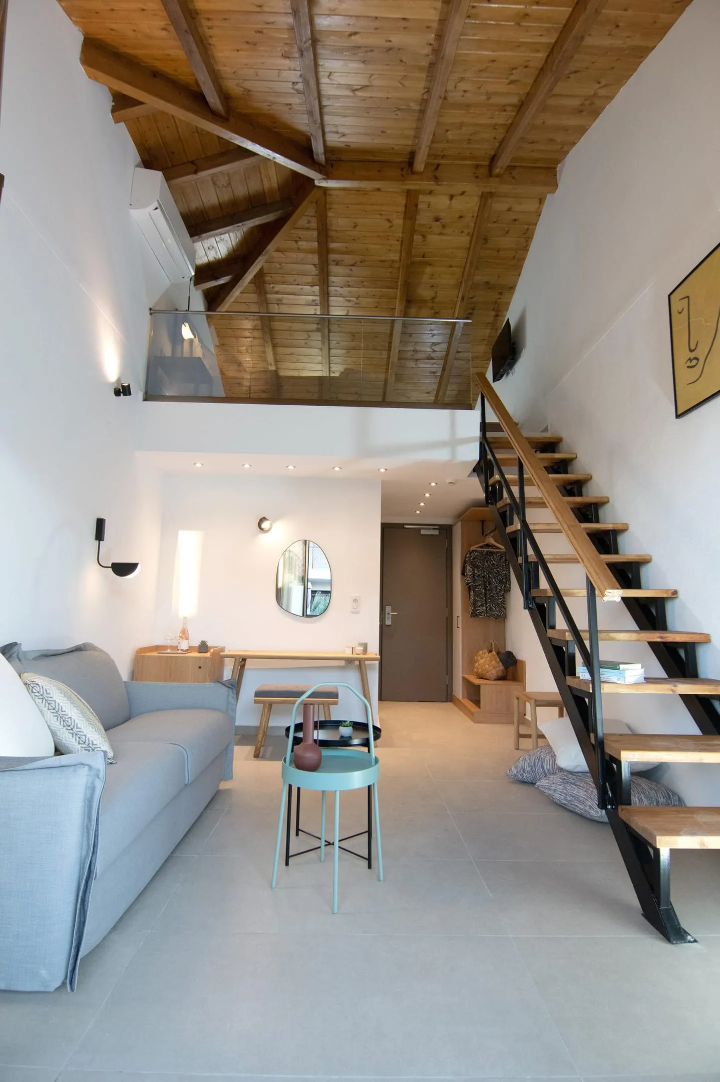 IADES suites, Afitos, Grčka — Senior Lofted Suite Pool View