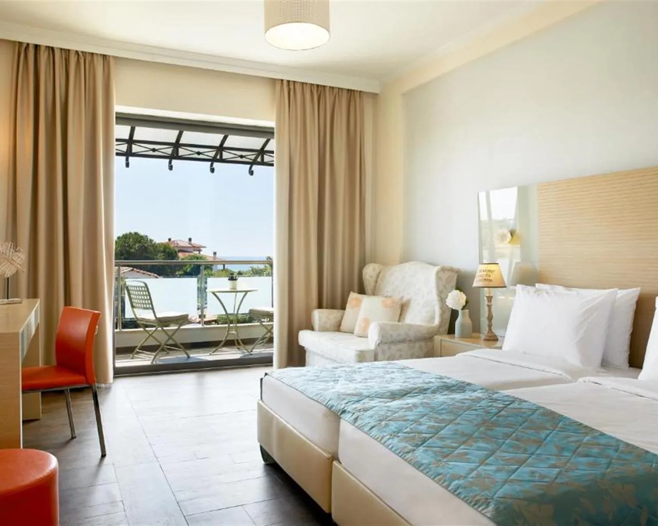 Istion Club & Spa Hotel, Nea Potidea, Grčka — Single Room Garden View